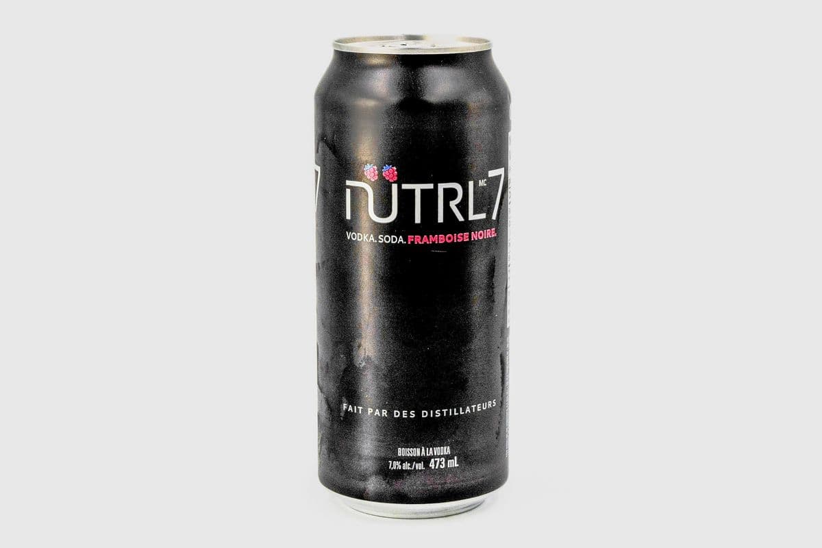 Nutrl 7 Vodka Soda Black Raspberry (1 x 473 ml)