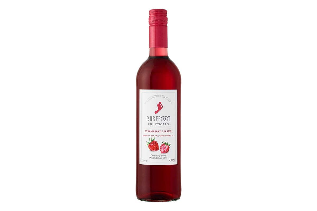 BAREFOOT FRUITSCATO STRAWBERRY 750ML (1 x 750ML)