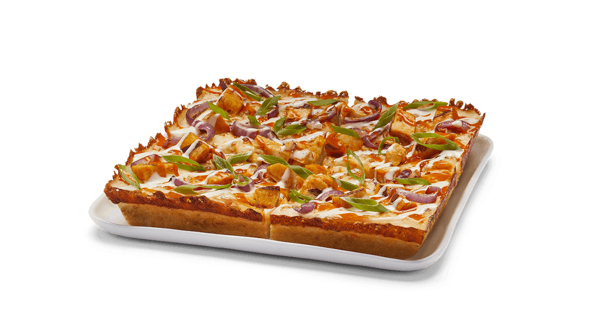 Buffalo Chicken Pizza - 8 x 8