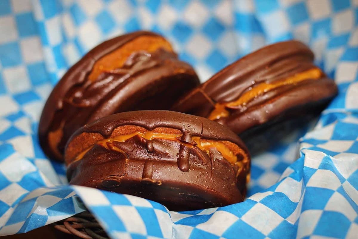 Alfajor de chocolate / Alfajor de chocolat