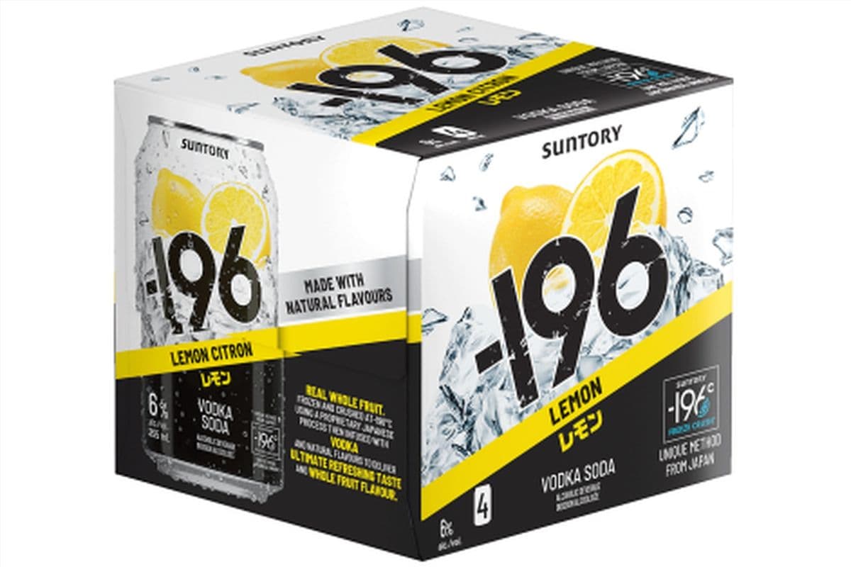 Minus 196 Lemon (4 x 355 ml)
