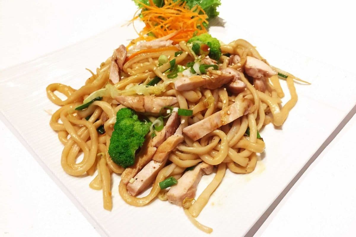 J12. Chicken Fried Udon