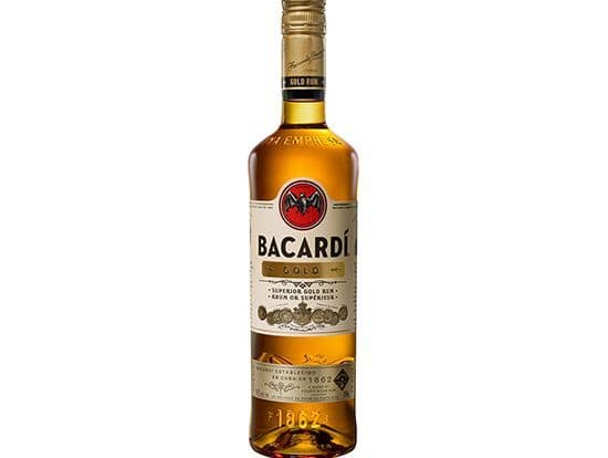 Bacardi Gold, 750mL rum (40.0% ABV)