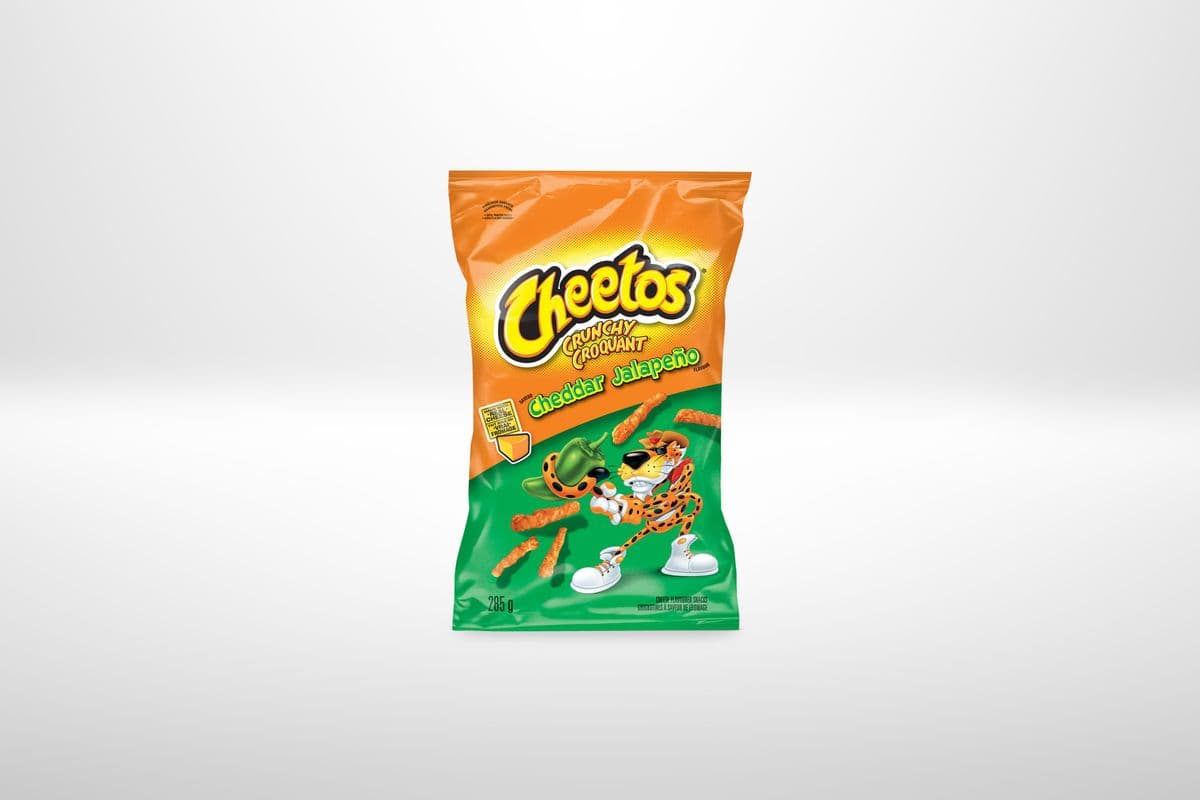 Cheetos Cheddar Jalapeno Crunchy (285 g)