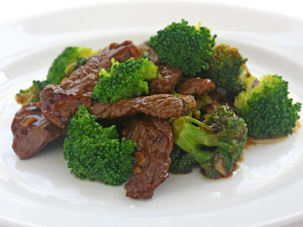 Beef with broccoli