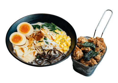 Tonkotsu Ramen + Mini G Combo / 豚骨拉麵＋迷你雞