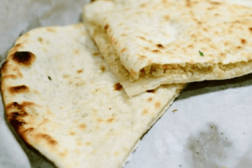 Vegetable-Stuffed Naan