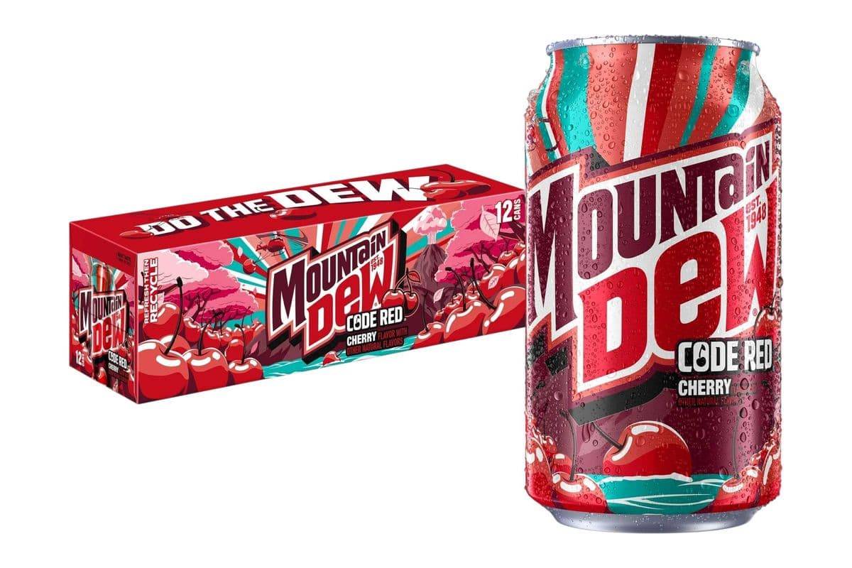 Mountain Dew Code Red (355ml) (170 Cal)