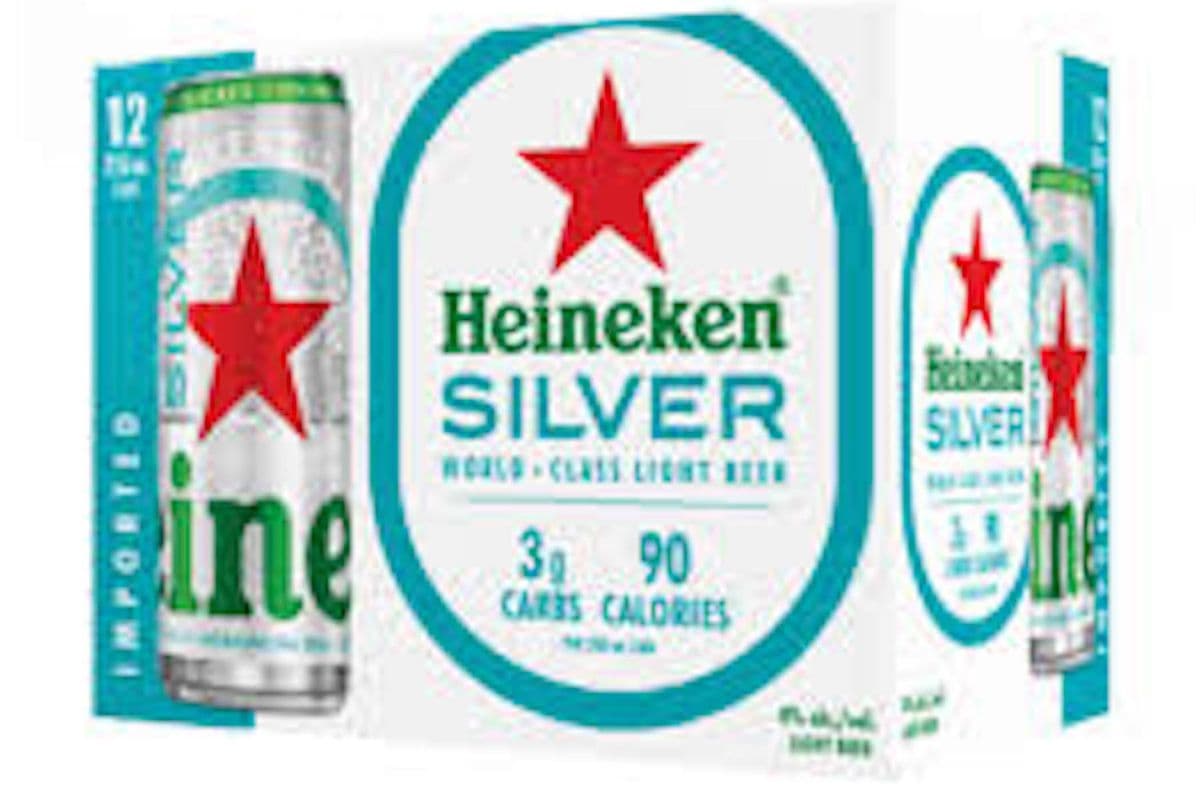 HEINEKEN SILVER 12 CANS 330ML (12 x 330ML)