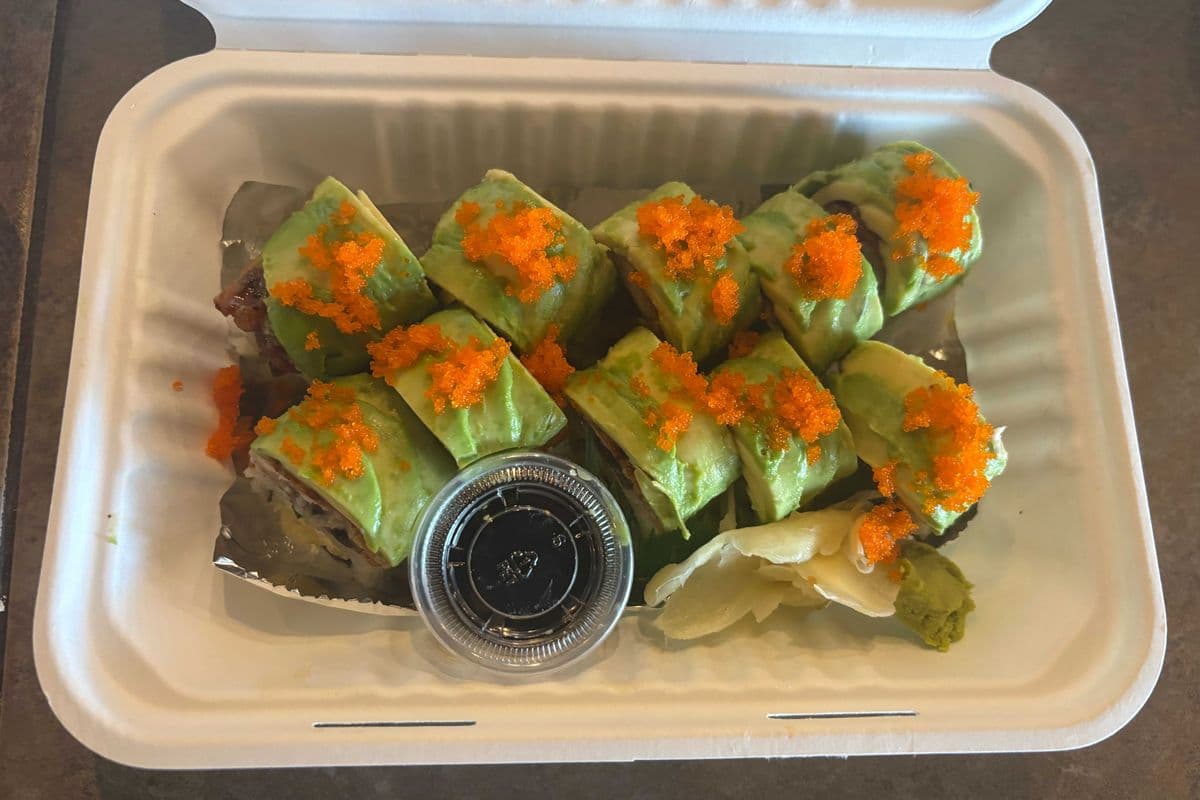 Dragon Roll (10 pcs)