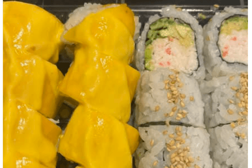 121. Mango California Roll (8 pcs)