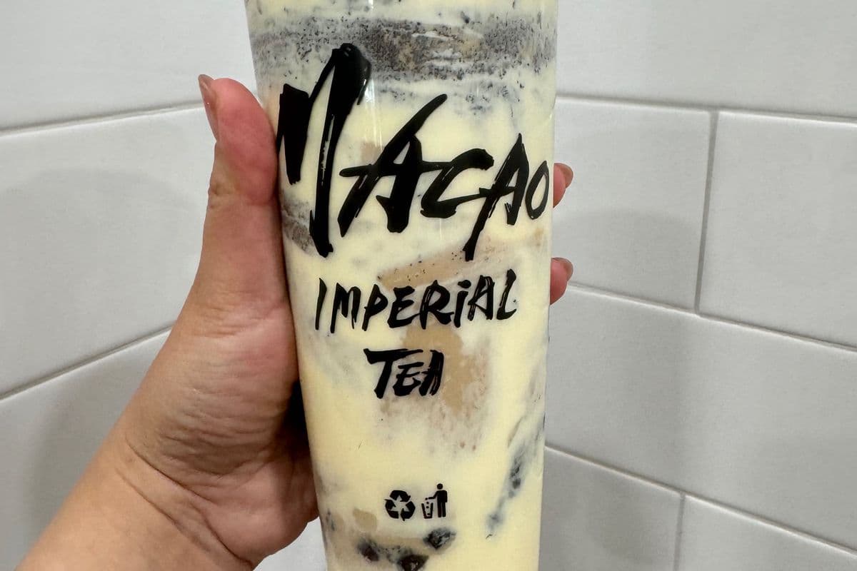 Cream Cheese Oreo Milk Tea