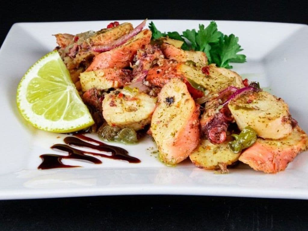 Entrée Pieuvres Grillées / Grilled Octopus