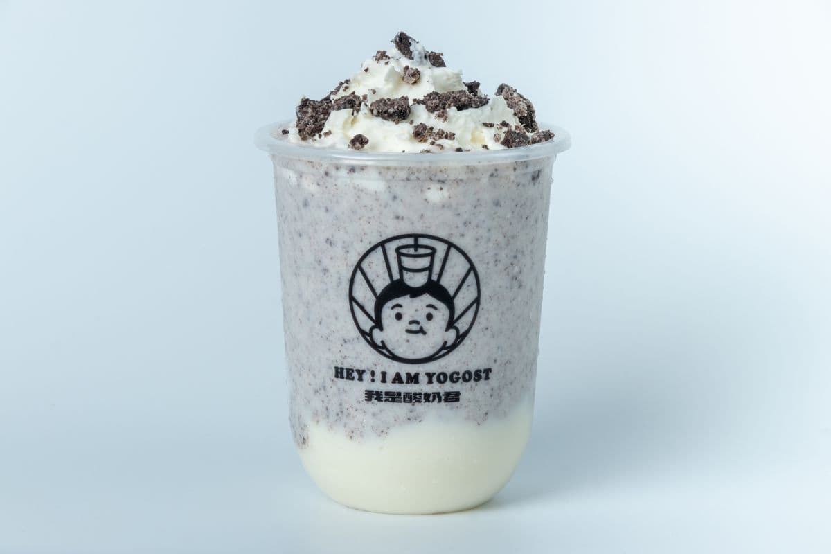 Oreo Mochi Yogurt 奥利奥团子酸奶