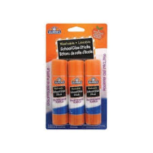 Elmer's Batons de Colle  D' Ecole 3x20g/ Elmer's School Glue Sticks 3x20g