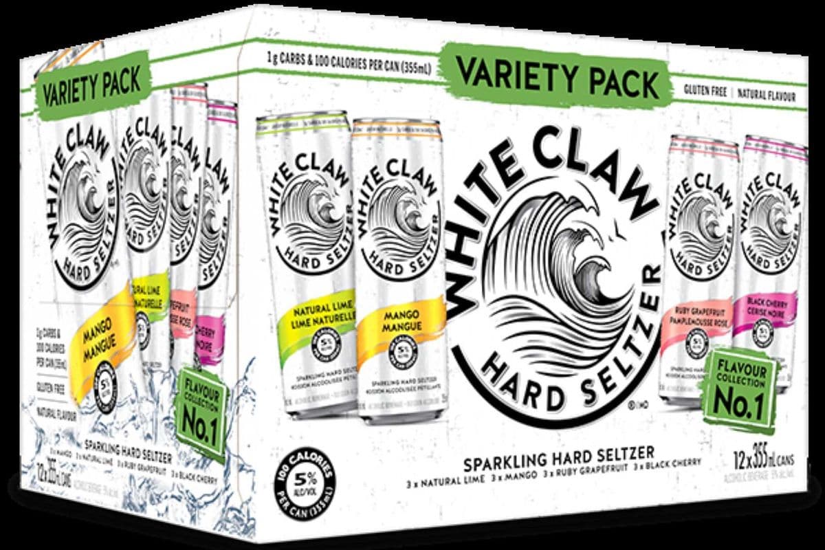 WHITE CLAW VARIETY (12 Pack) (12 x 355ML CAN)