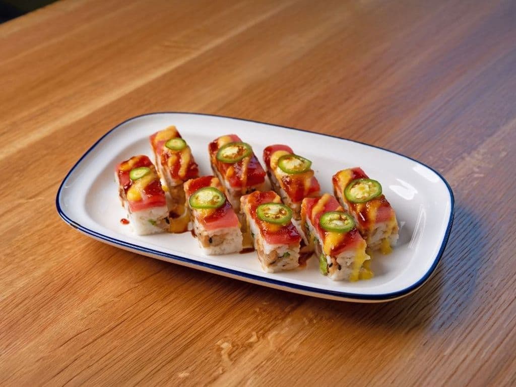 Pressed Tuna Sushi