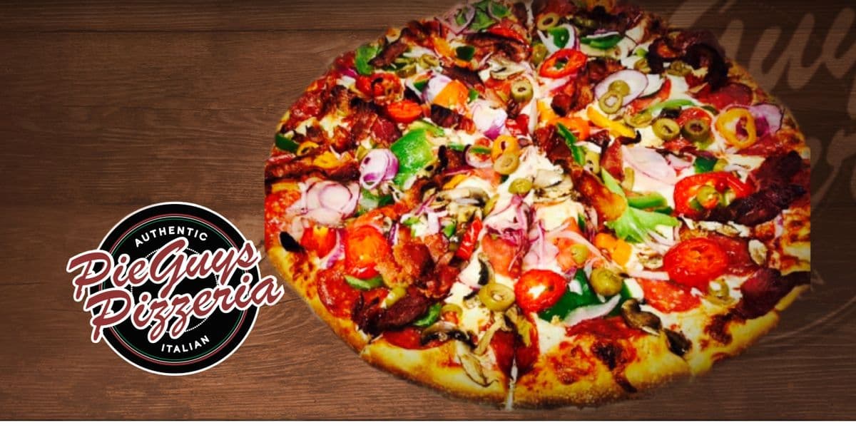 Eight-Slice Pizza Pie with The Works