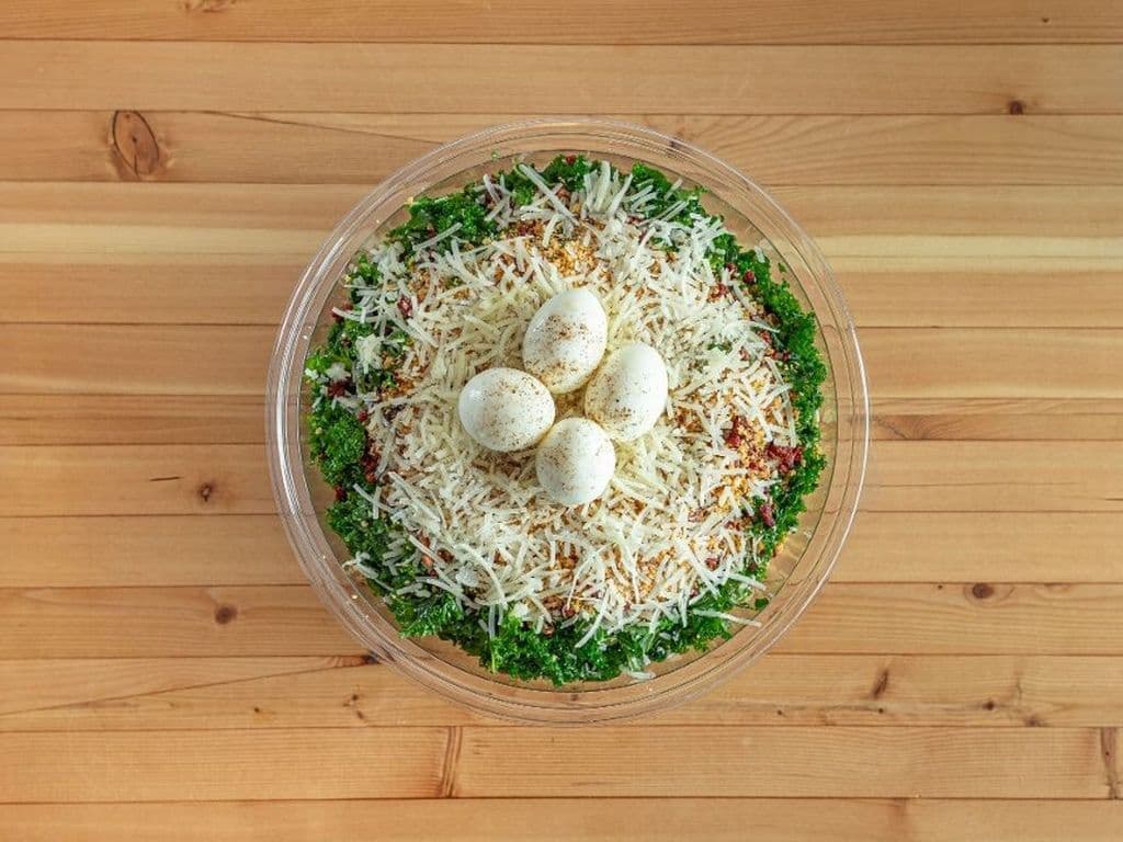 kale caesar salad - family size