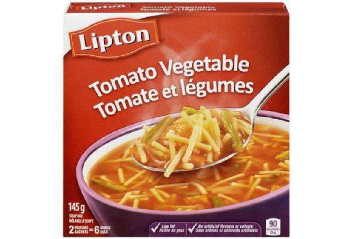 Lipton - Soupe aux Tomates et Légumes (2 Sachets) / Tomato & Vegetable Soup (2 Pouches)