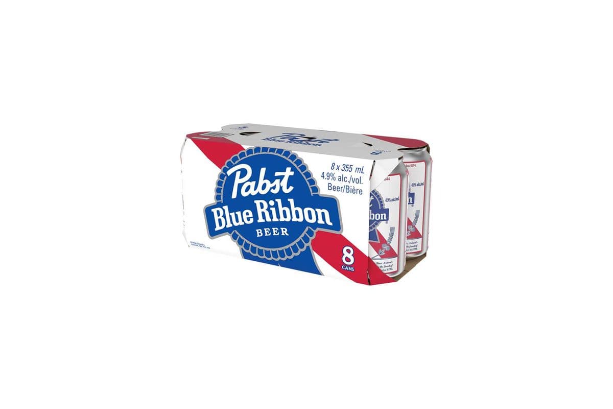 Pabst Blue Ribbon (8 Cans) (8 x 8 x 355ML)