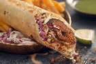 Lamb Seekh Wrap
