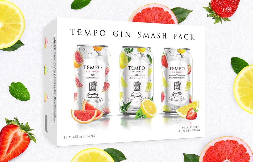 Tempo Gin Smash Variety Pack 12 can (12 x 355ml Cans)