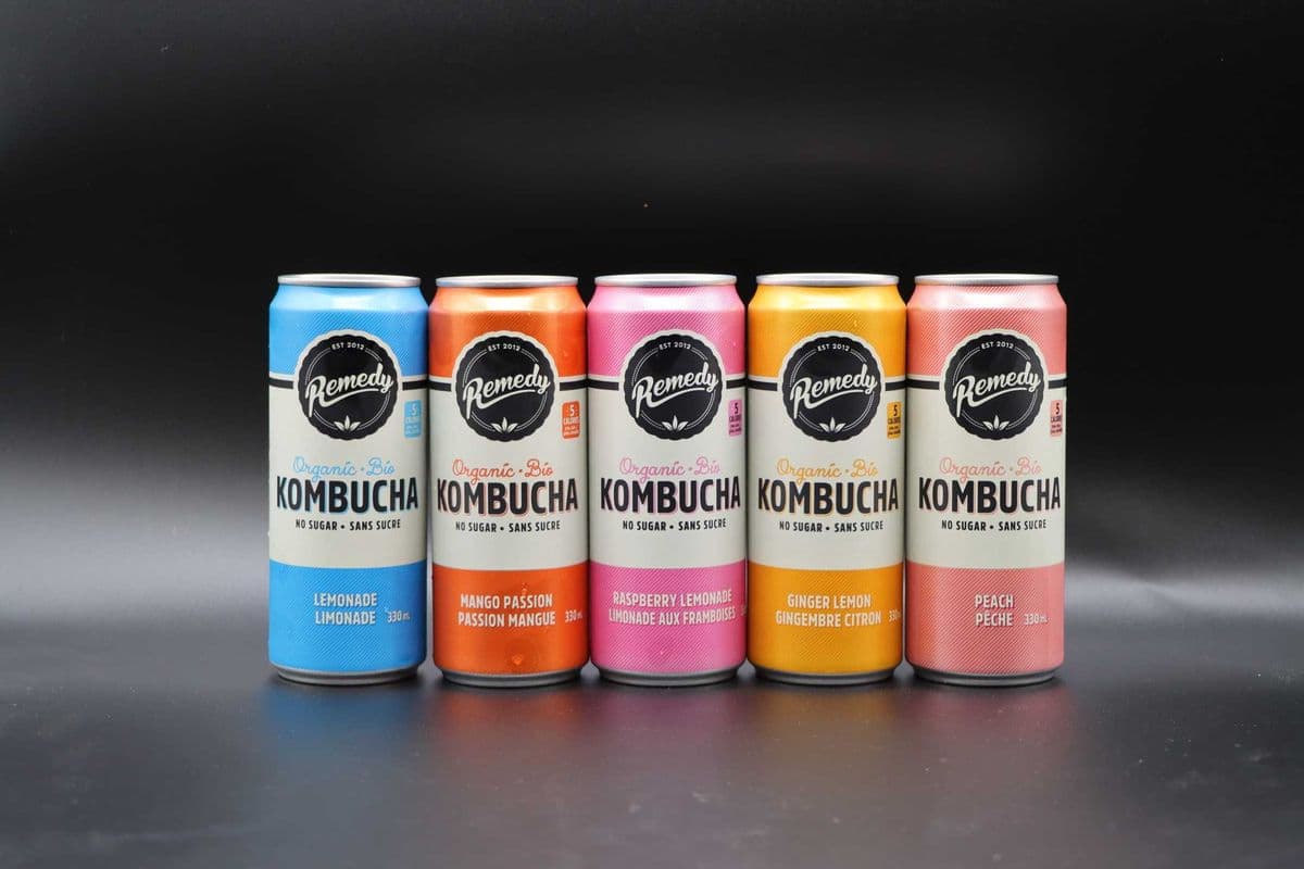 Organic Kombucha - Peach - (330ml)