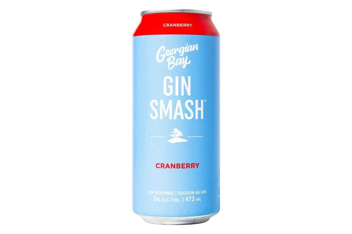 Georgian Bay Cranberry Gin Smash 473ml (1 x 473ml)