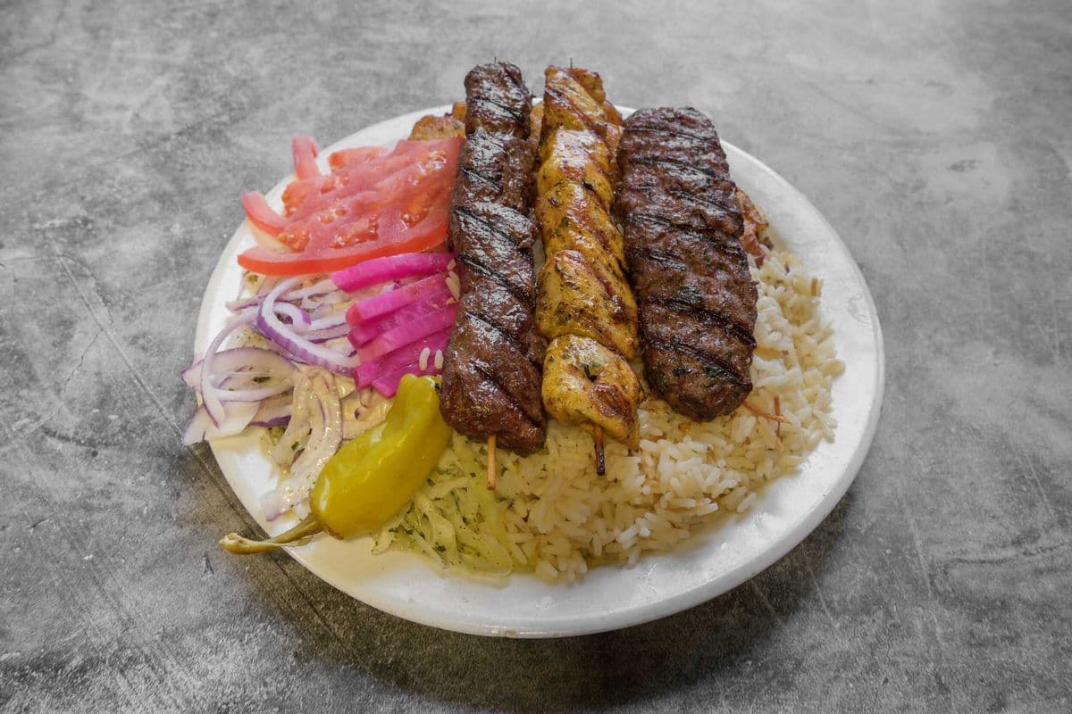 Plat de grillades Mr. Shawarma