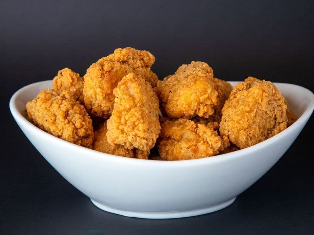 Entrée Bouchée Poitrine de Poulet Croustillant / Crispy Chicken Breast Bites