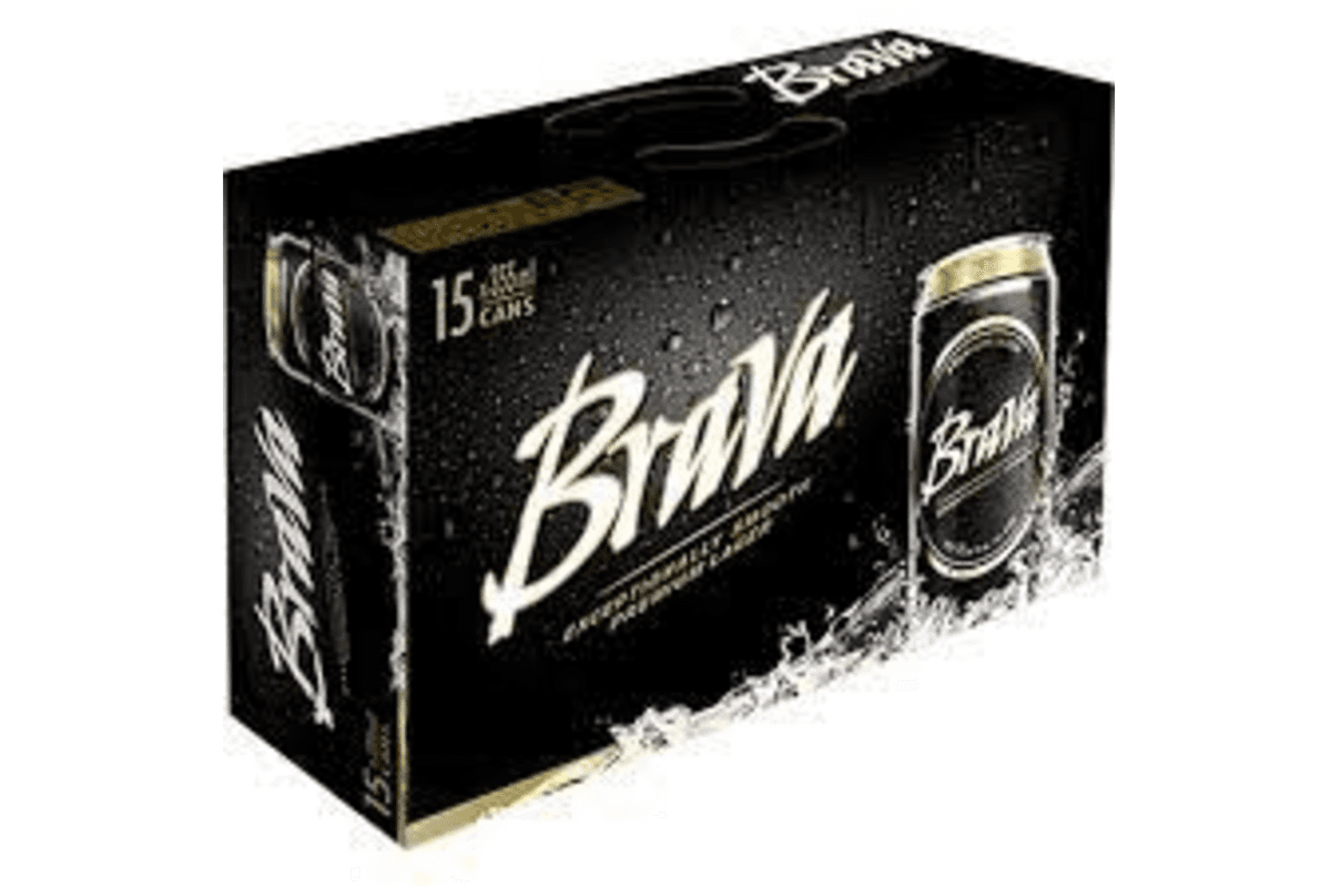BRAVA 15 CANS (1 x 15 x 355 ml Cans)