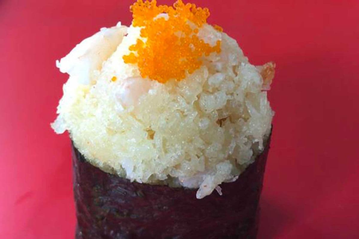 18. Nigiri crevettes tempura / Shrimp Tempura Nigiri