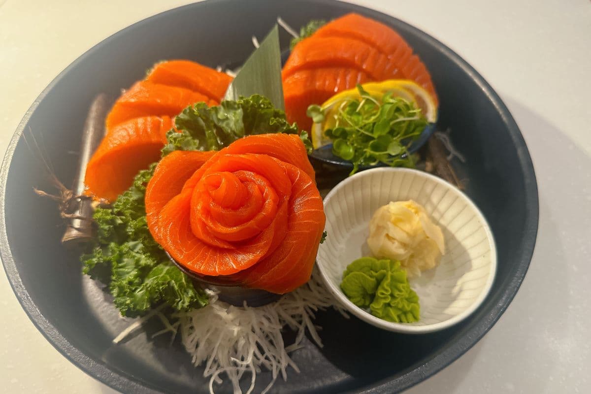Salmon Sashimi (Sockeye or Atlantic)