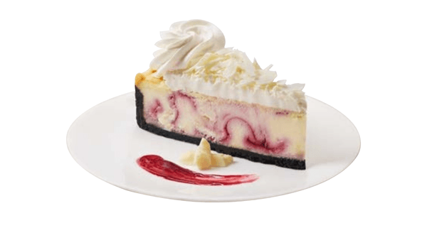 White Chocolate Raspberry Cheesecake