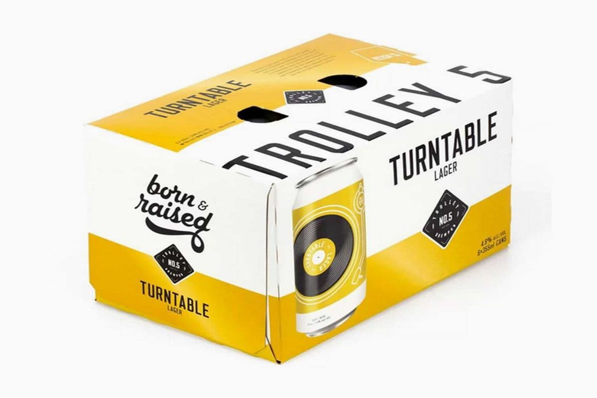 TURNTABLE LAGER (6 x 355ML)