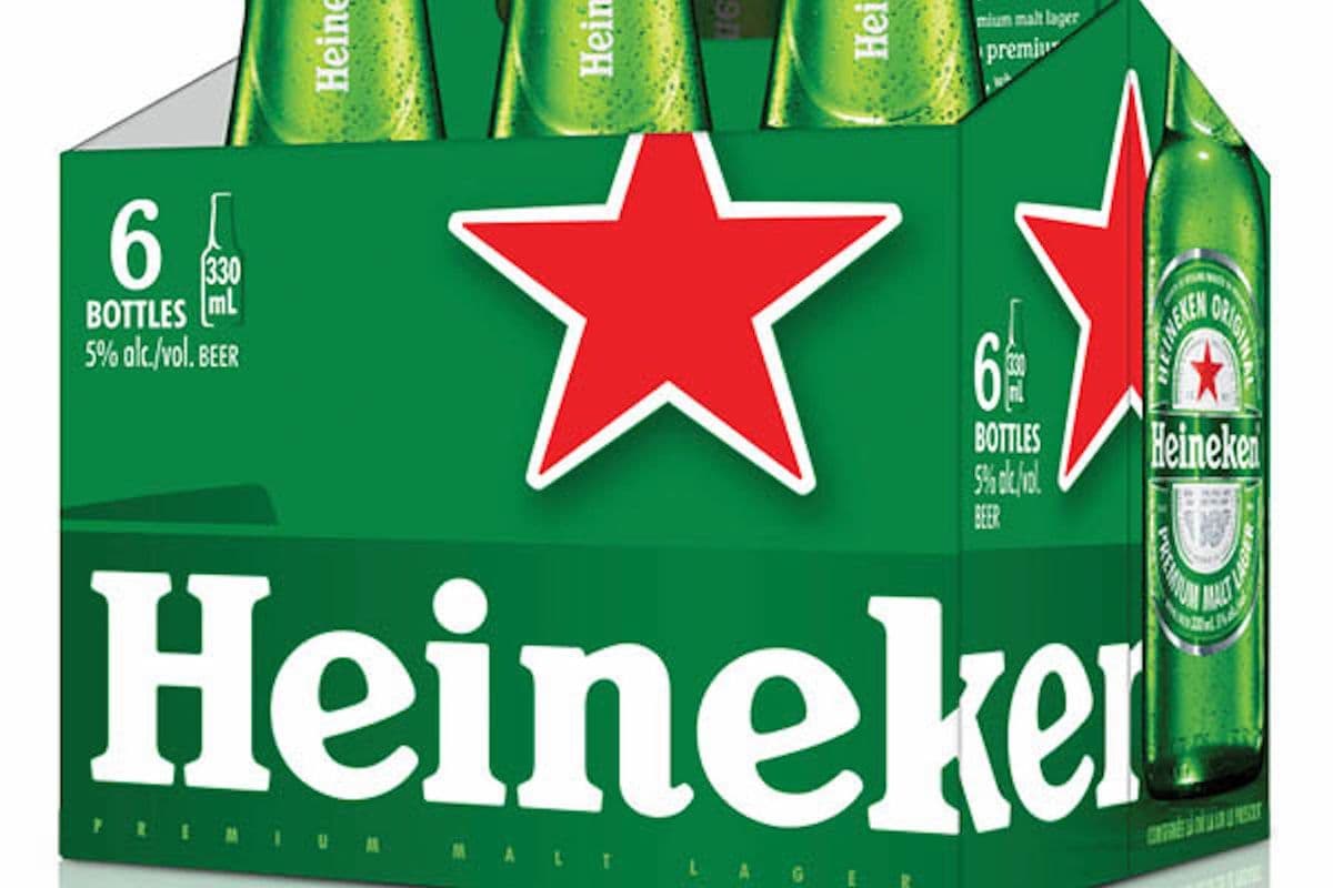 Heineken 6 BOTTLES (6 x 355 ml Bottle)