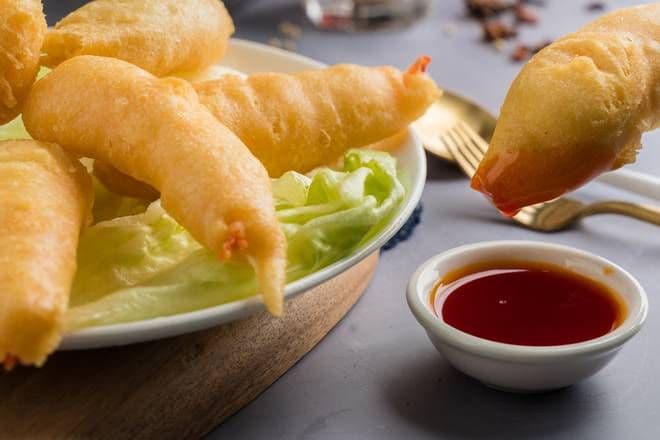 Deep-Fried Breaded Jumbo Shrimp (6 pcs)