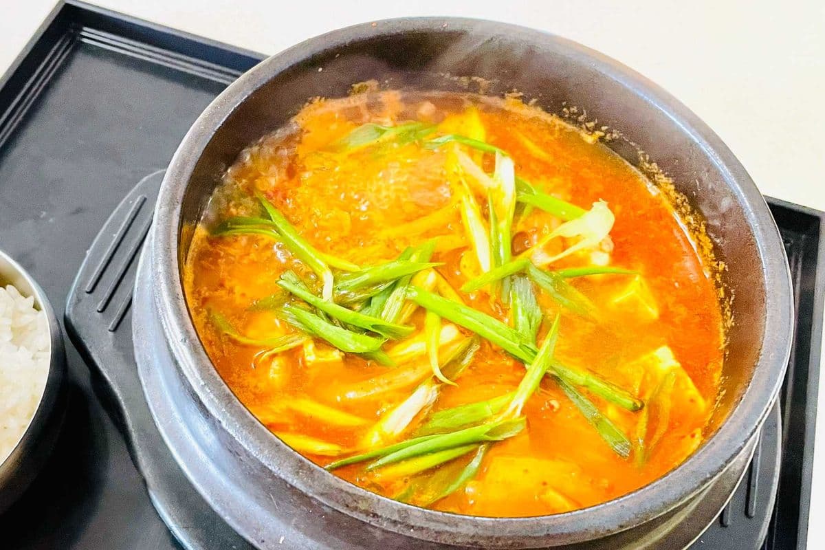 2. Soondubu Jjiagae
