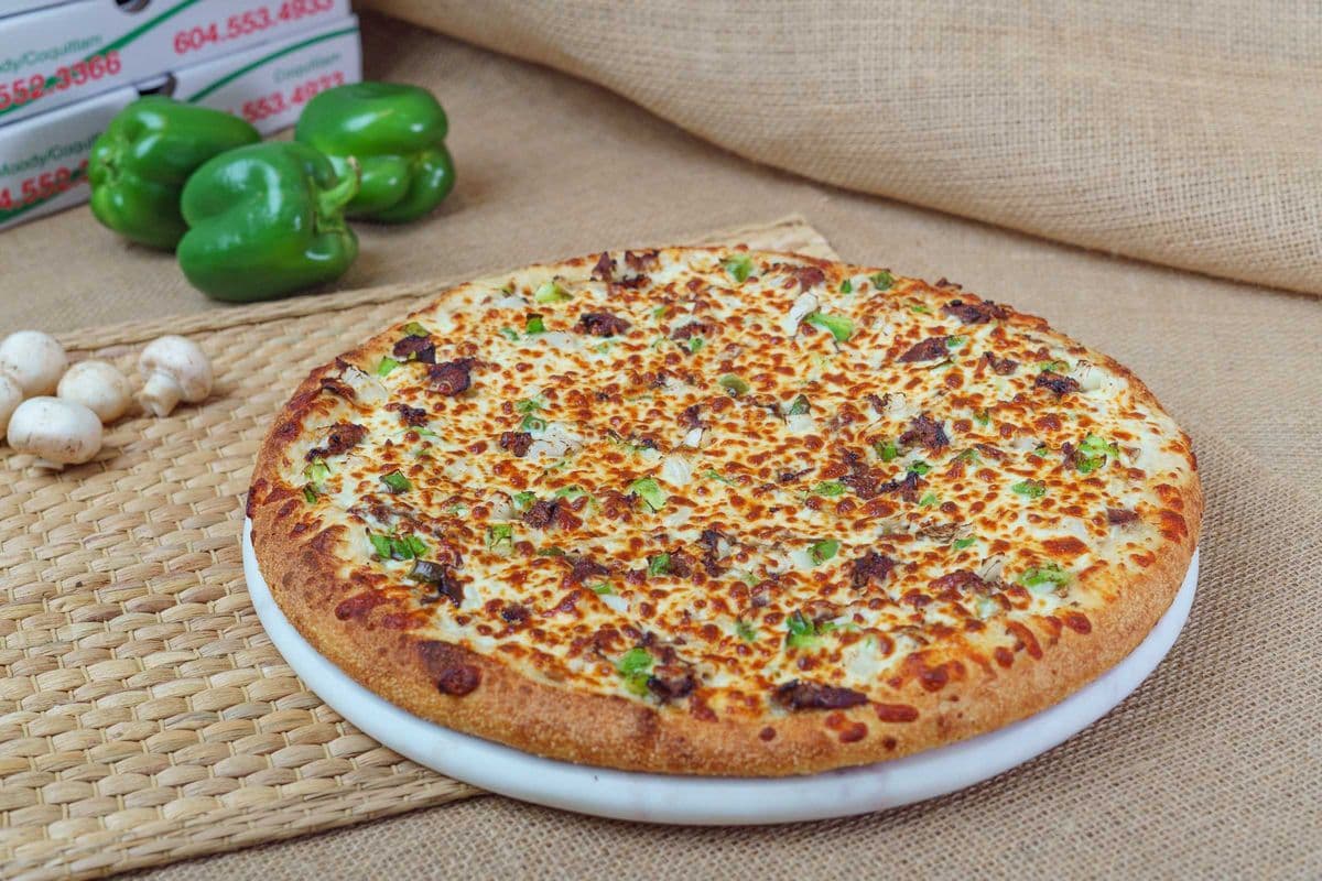 Small Philly Cheese Steak Pizza
