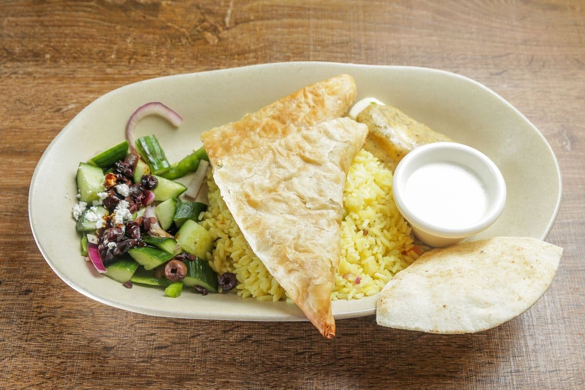 Spanakopita Plate