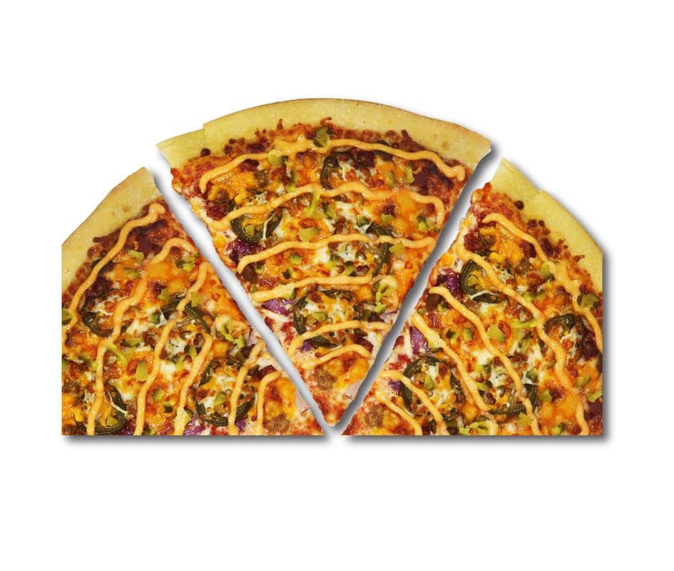 Medium Jalapeno Beef Burger Pizza