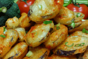 Deep Fried Eggplant with Spicy Salt 椒盐茄子