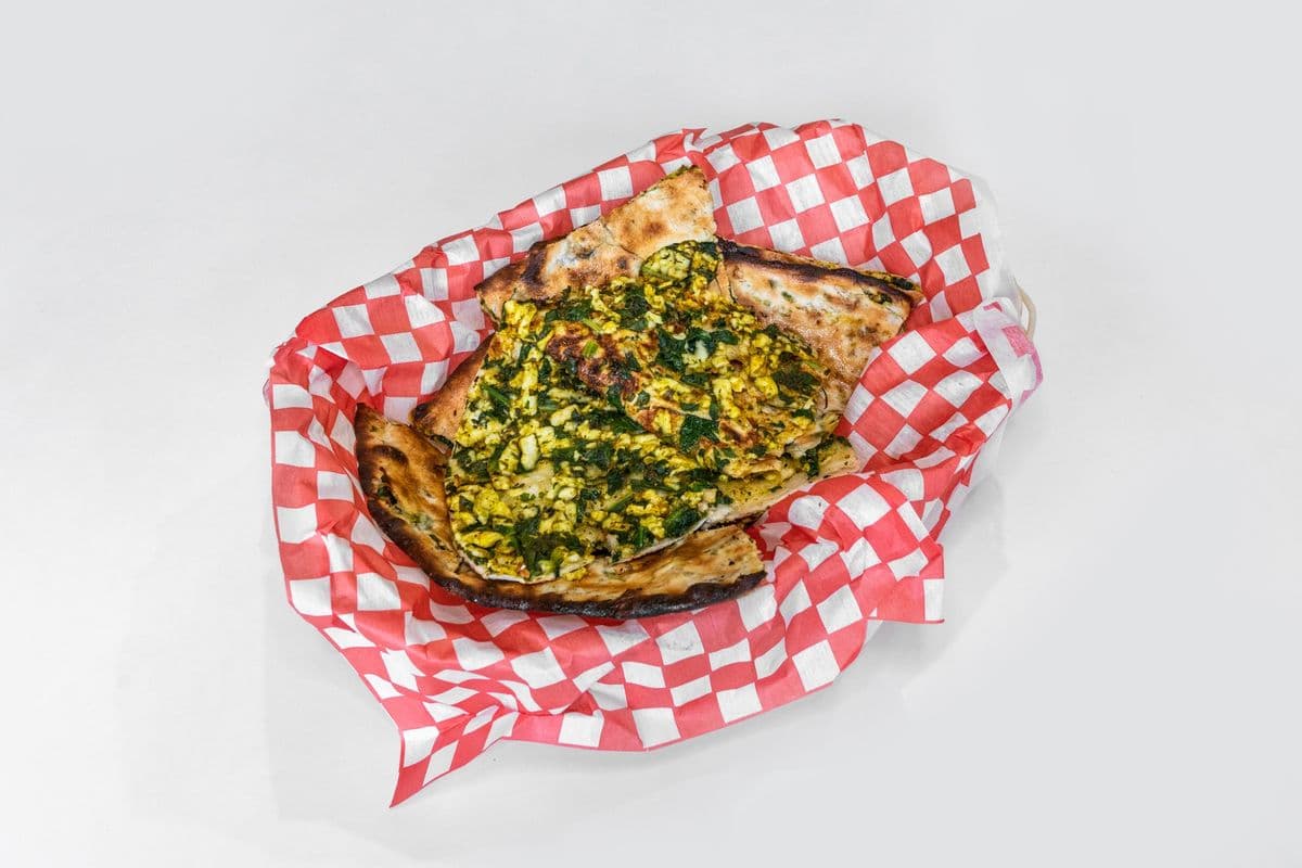 Spinach Naan
