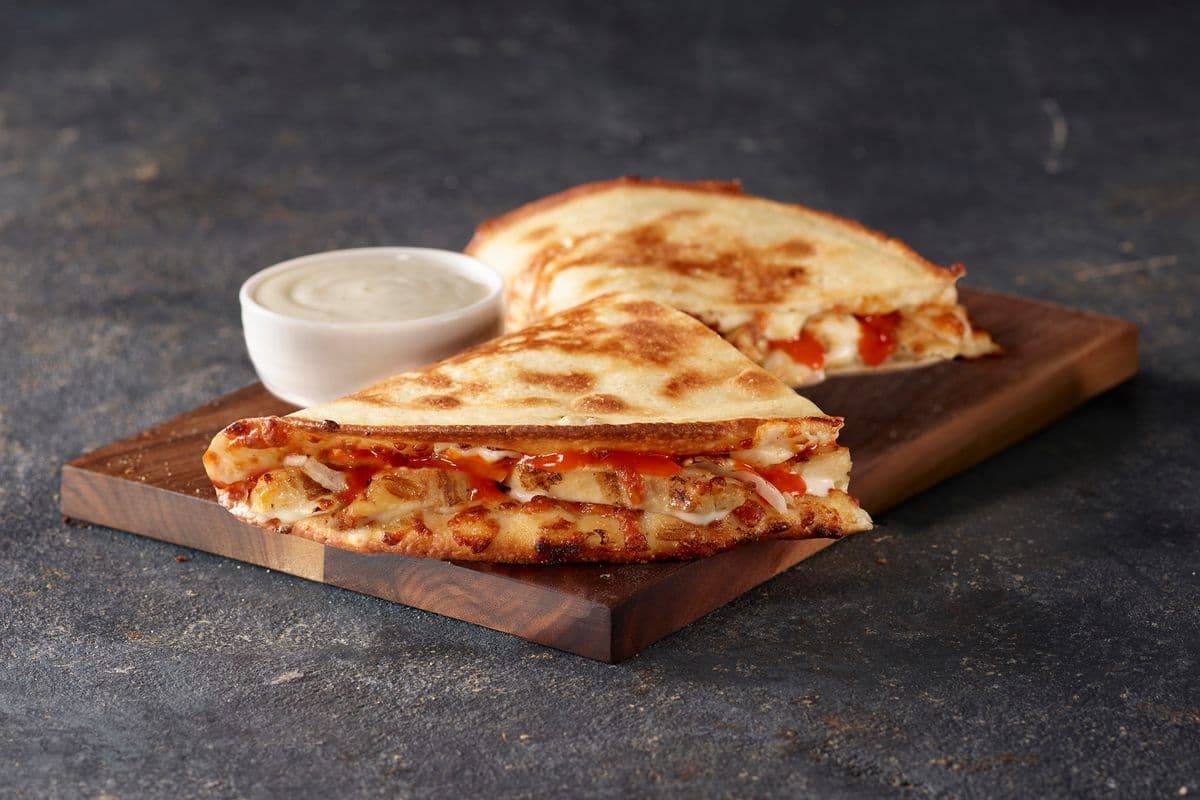 Grilled Buffalo Chicken Papadia