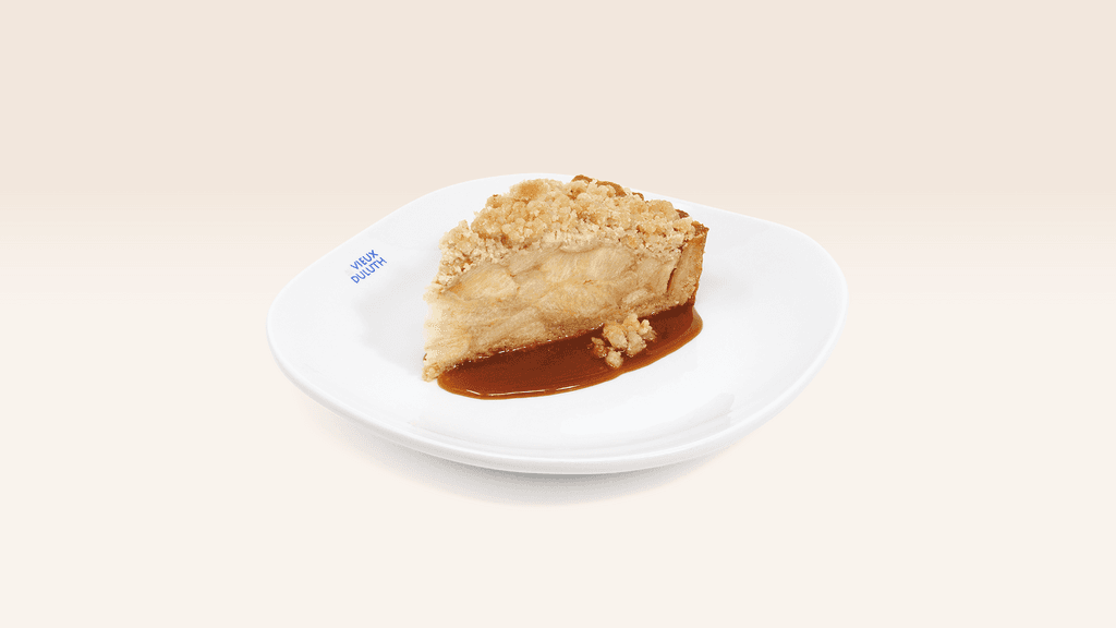 Apple Crumble Pie / Tarte croustade aux pommes