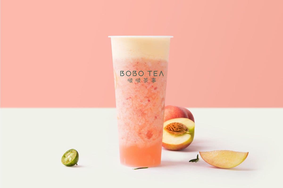 Cheesy Peach and Strawberry 芝芝桃桃莓 (Large) (688ml)