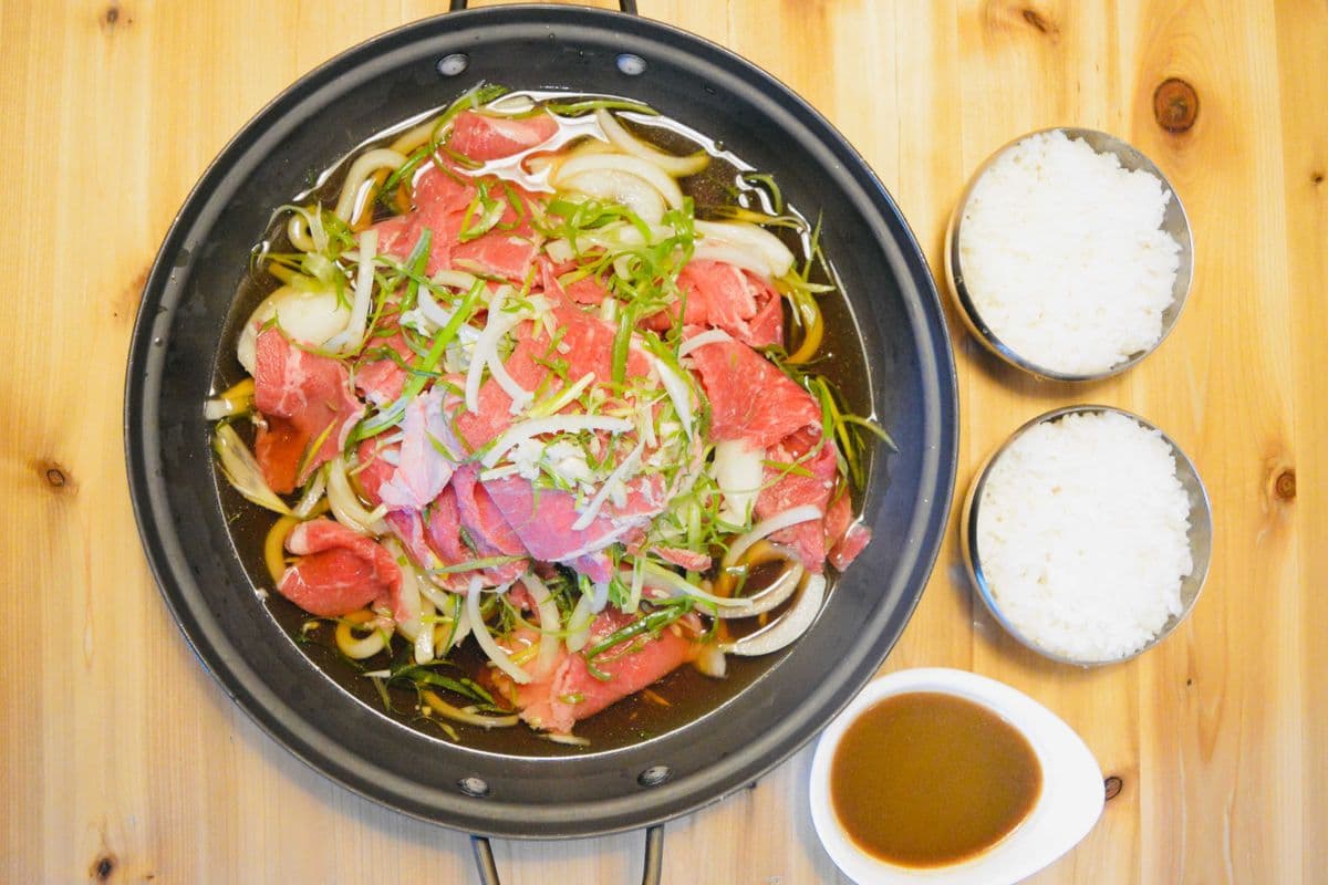 Beef Bulgogi Hot Pot for 2