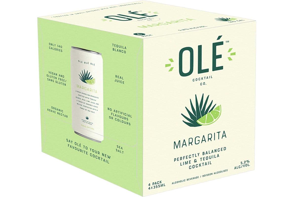 OLE MARGARITA 4 CANS (4 x 355 ML)