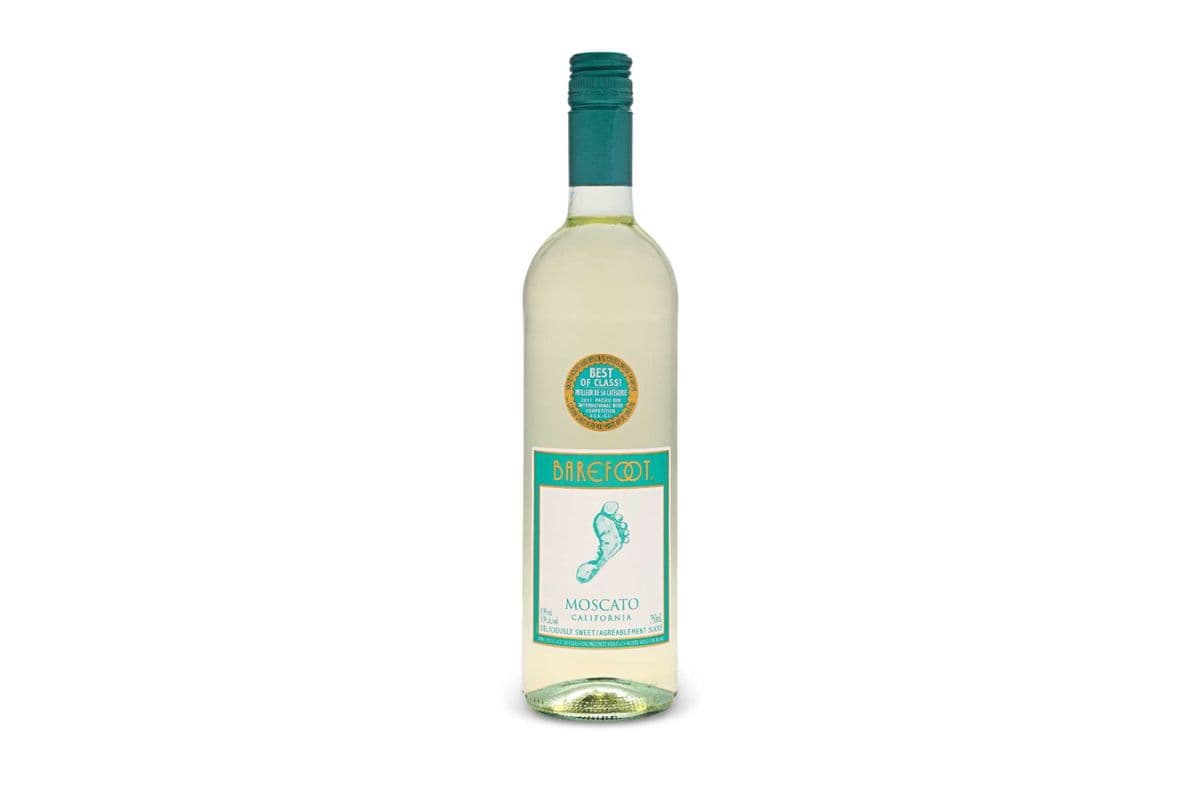 Barefoot Moscato, USA (750 ml) (1 x 750ML)